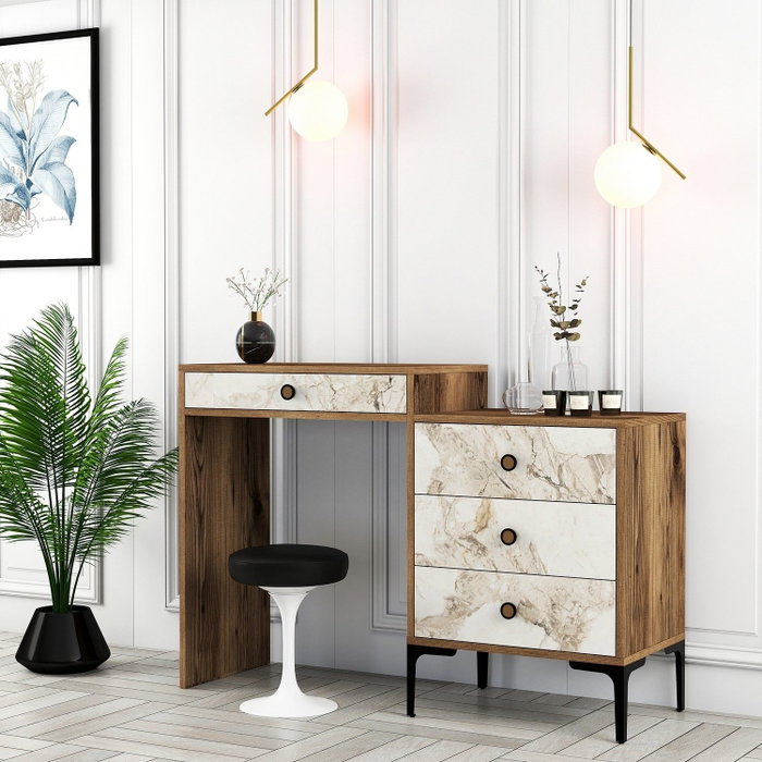 Hanah Home Lizbon 552 - Nogal y Blanco Hanah Home Lizbon 552 - Nogal y Blanco